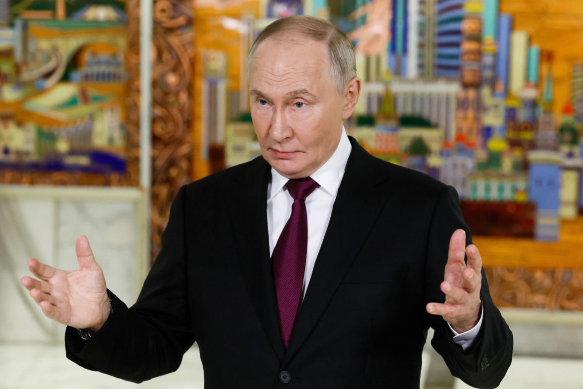 Prezydent Rosji Putin spotyka się ze specjalnym wysłannikiem USA Witkoffem na Kremlu