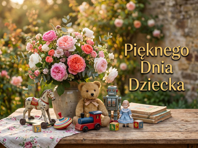 Fajna kartka na Dzień Dziecka