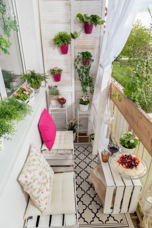 Pomysły na mały balkon w bloku