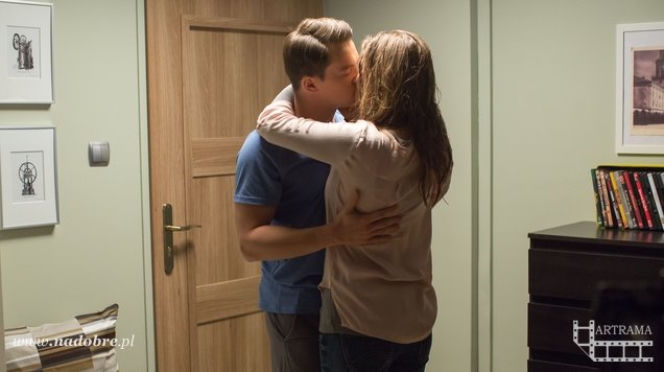 	Na dobre i na złe odc. 592. Ola (Anna Karczmarczyk), Janek (Krzysztof Kwiatkowski)