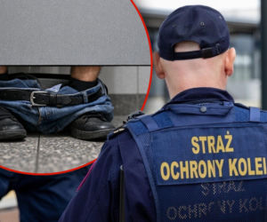 Zbyt długo siedział w toalecie. Na miejsce przyjechały służby