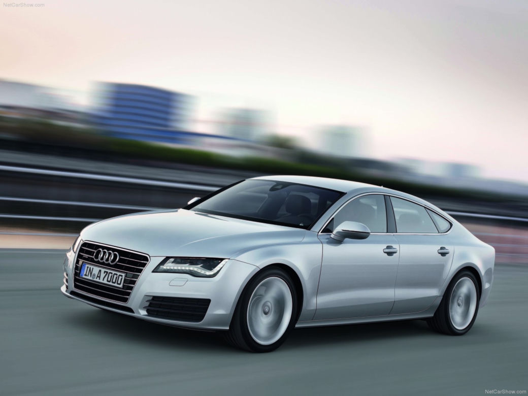 Audi A7 hatchback, model 2011