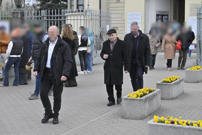 Tak Jarosław Kaczyński spędził Wielką Sobotę