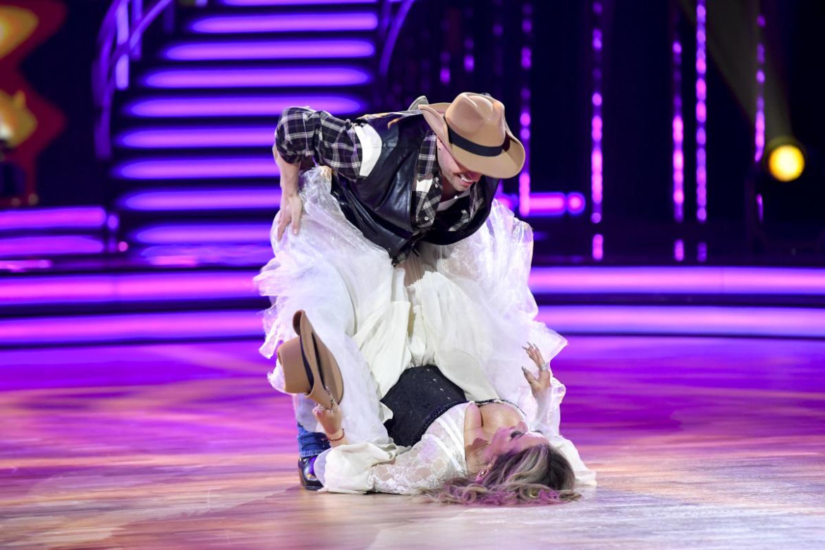 Dagmara Kaźmierska w siódmym odcinku "Dancing with the stars. Taniec z gwiazdami"