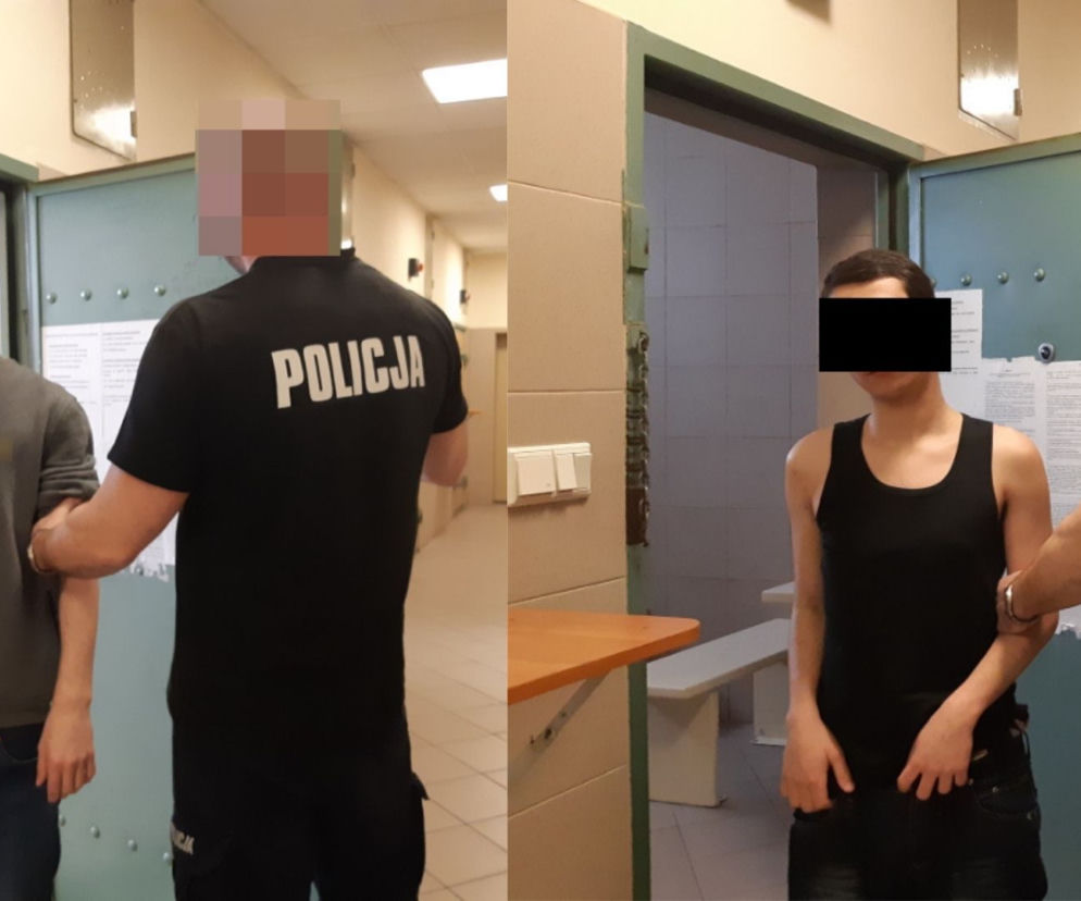 Zatrzymani w rękach policji