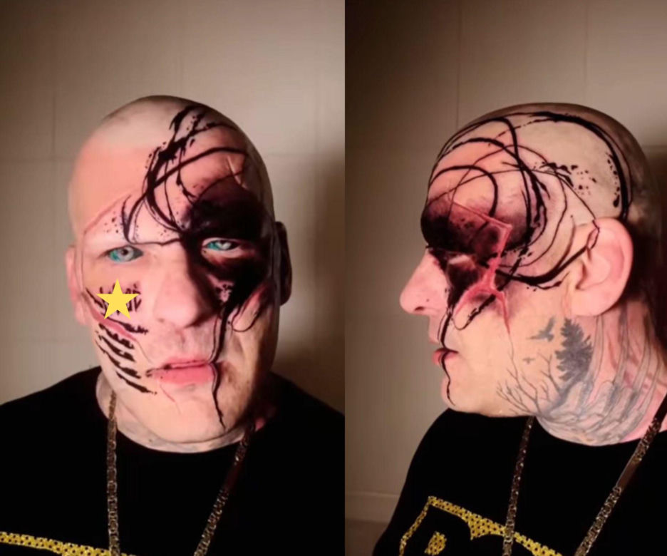 Popek dokonał skaryfikacji, zafarbował gałkę oczną, a teraz... "To obrzydliwe!"