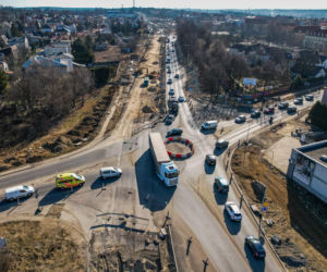 Przebudowa DK94 w Olkuszu - marzec 2026