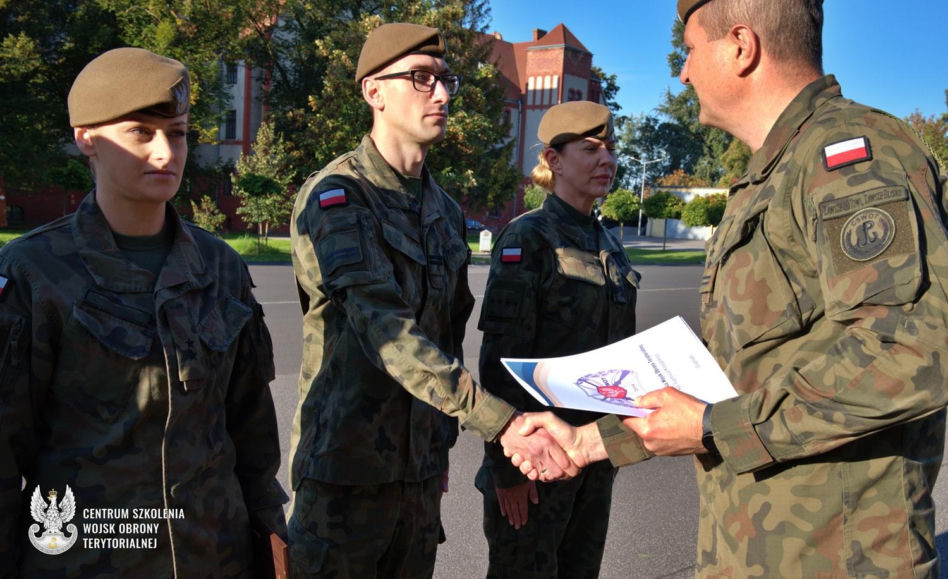 Święto Wojsk Obrony Terytorialnej w CSWOT
