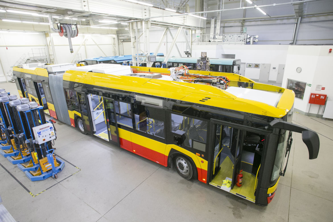 Solaris przygotowuje elektryki dla Warszawy