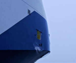 Chrzest promu Jantar Unity