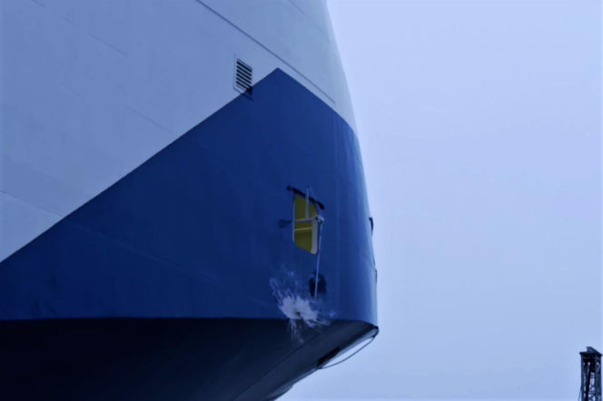 Chrzest promu Jantar Unity