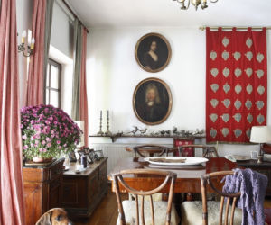 Salon w stylu dworkowym