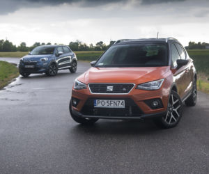 Fiat 500X Mirror 1.4 MultiAir 140 KM vs. Seat Arona 1.5 TSI 150 KM FR