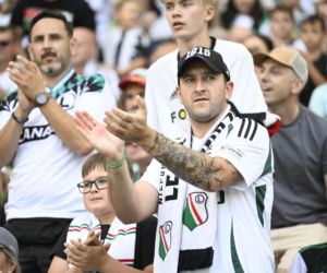Legia Warszawa - Zagłębie Lubin: Zdjęcia kibiców
