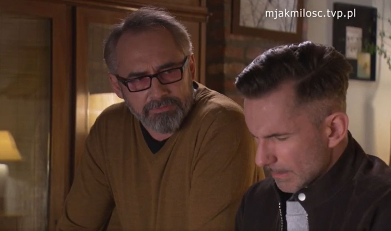 M jak miłość po wakacjach 2022: Werner (Jacek Kopczyński), Kamil (Marcin Bosak)