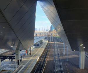 Dworzec kolejowy Warszawa Zachodnia po otwarciu