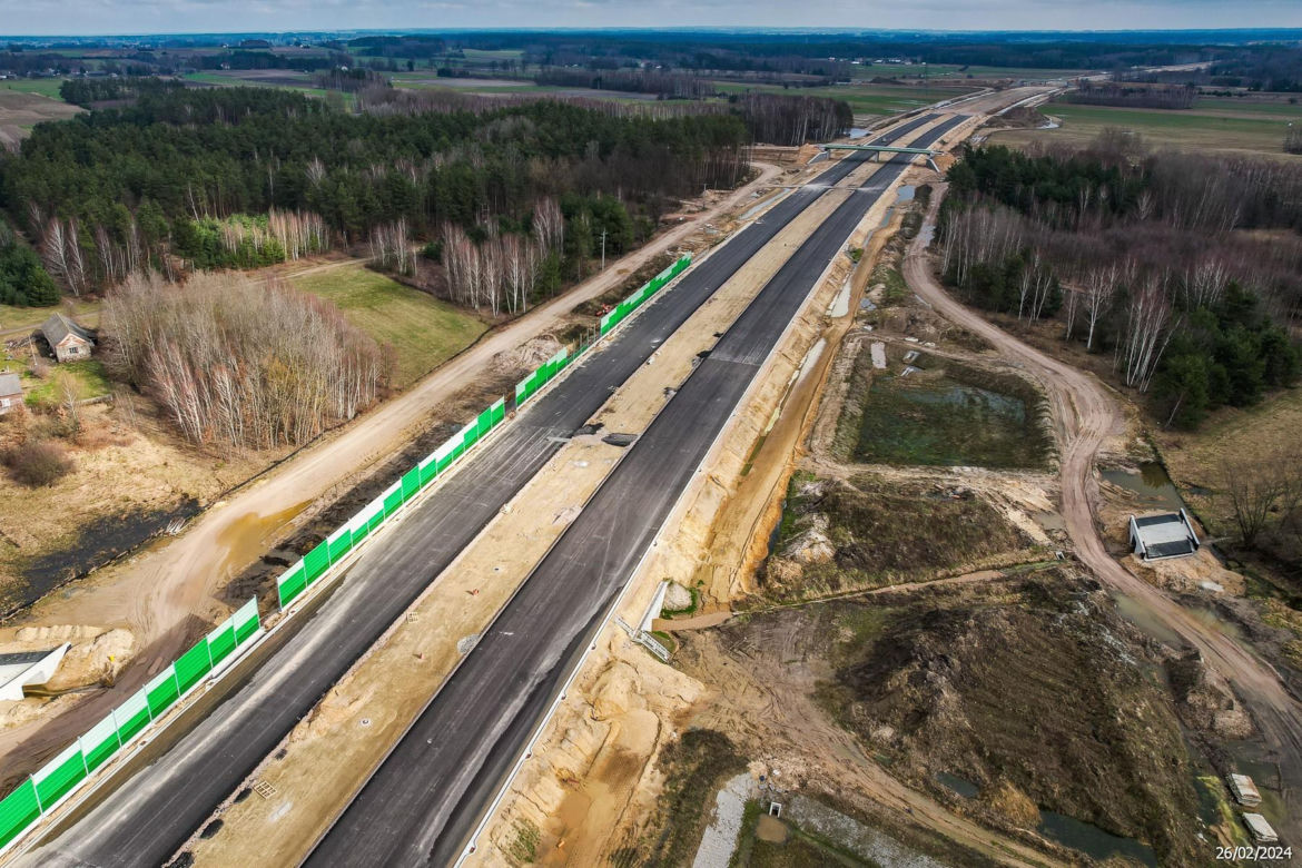 Budowa autostrady A2 Kałuszyn - Groszki