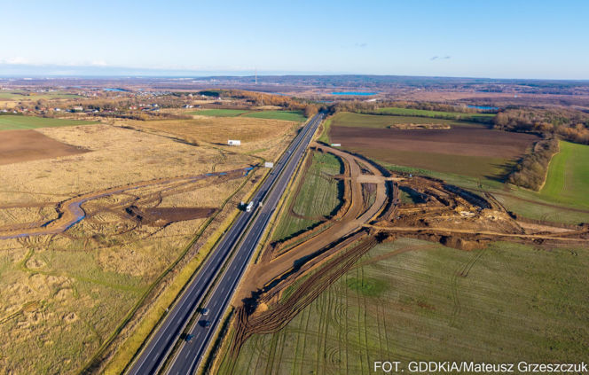 Inwestycje w rejonie autostrady A6