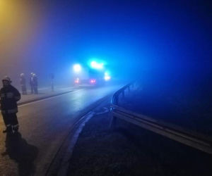 Kolizja w Solcu nad Wisłą. Pasażerka trafiła do szpitala!