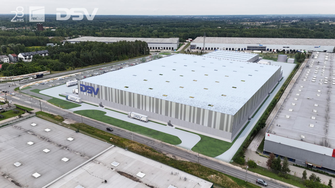 DSV – Global Transport and Logistics nowa inwestycja w Łodzi