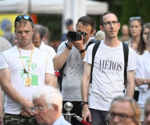 Uroczystości ku czci ofiar Rzezi Woli na Cmentarzu Powstańców Warszawy