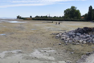 Balaton wysycha i zamienia się w kałużę. Potężne jezioro odsłoniło dno