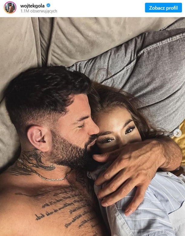 Wojtek Gola z ukochaną