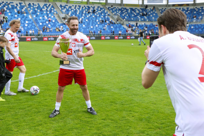 Gwiazdy na meczu TVP - Artyści
