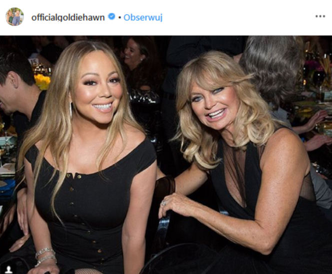 Goldie Hawn Mariah Carey