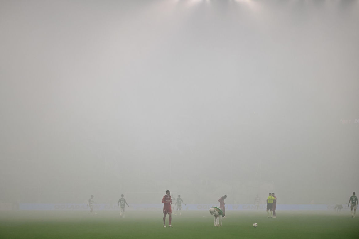 Lechia Gdańsk - Widzew Łódź: Zdjęcia kibiców z meczu 15. kolejki PKO BP Ekstraklasy