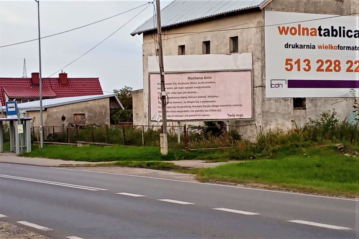 Nietypowe billboardy w Szczecinie