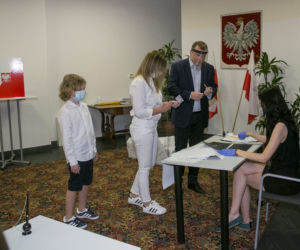 Wybory prezydenckie 2020. Jacek Kurski z rodziną
