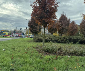 Wjechał na czerwonym i staranował hondę. Pół Lublina stanęło w korkach!