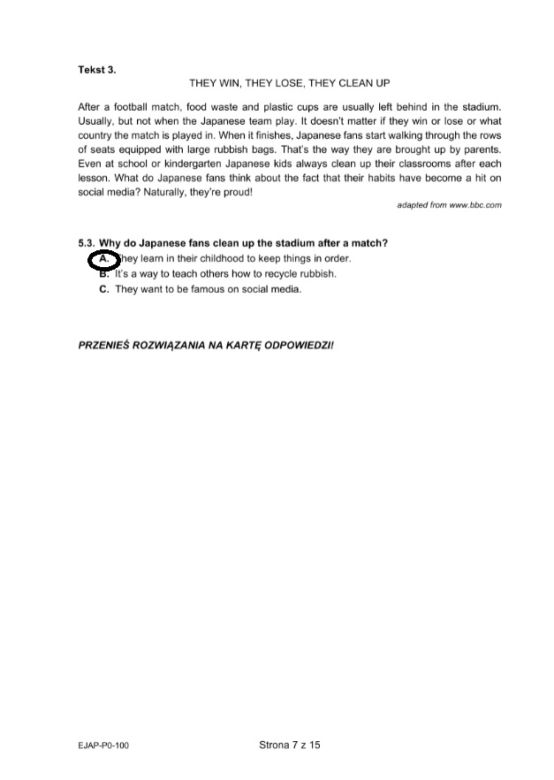 Matura 2021 język angielski, poprawka. Arkusze CKE, odpowiedzi, rozwiązania zadań z 24.08.2021 [ARKUSZE]