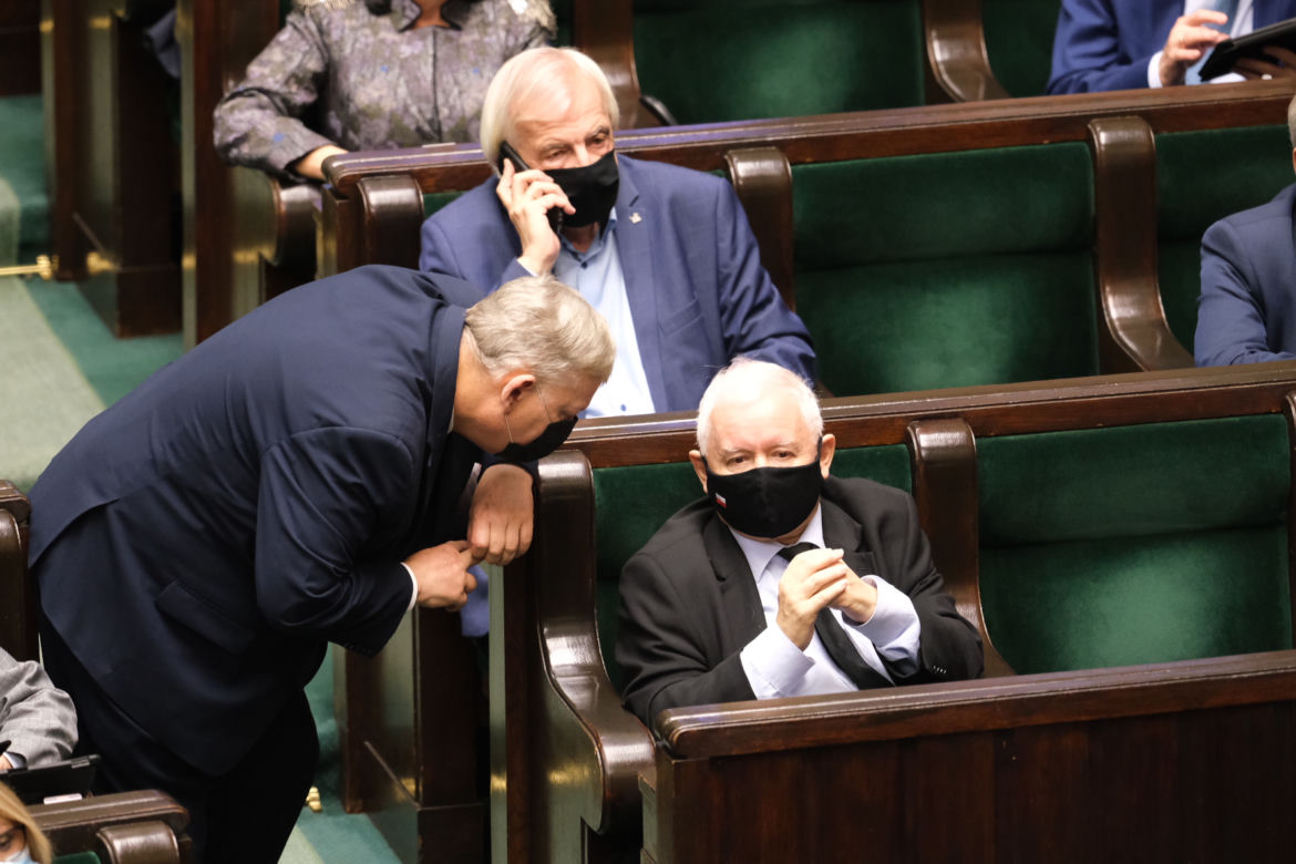 Marek Suski, Ryszard Terlecki, Jarosław Kaczyński