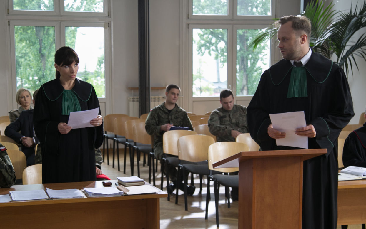 Prawo Agaty 6 sezon. Agata Przybysz (Agnieszka Dygant), Marek Dębski (Leszek Lichota)