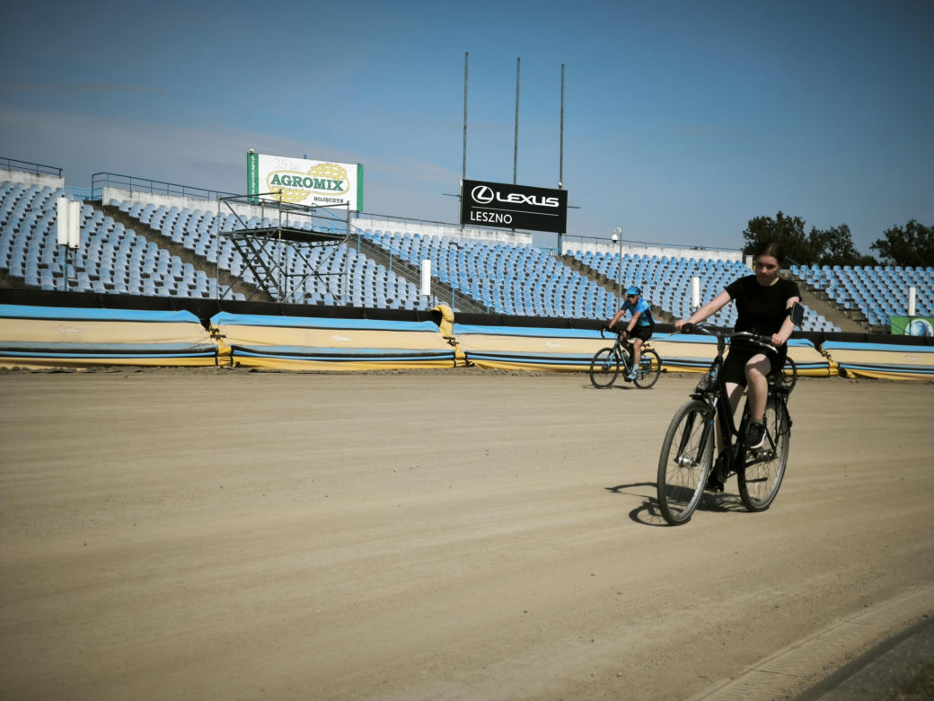 Rowerowa stolica Polski na stadionie 