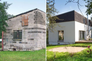 Nikt nie chciał tej ślusarni. Po remoncie powstał dom, którego wnętrze zachwyca rozmachem – zobacz zdjęcia PRZED i PO