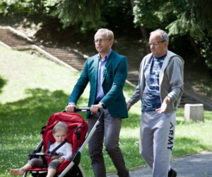 Przepis na życie 5 odcinek 57 (odc. 5). Waluś (Jerzy Fedorowicz), Andrzej (Piotr Adamczyk)