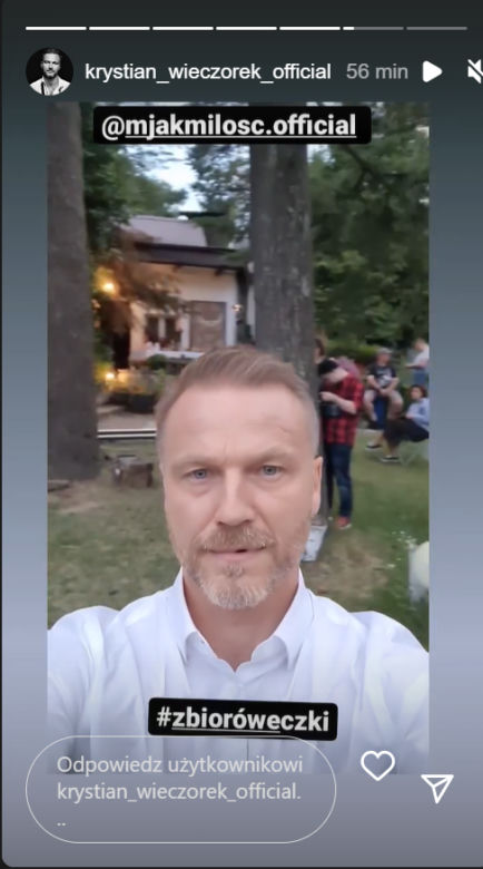 M jak miłość. Andrzej Budzyński (Krystian Wieczorek) 