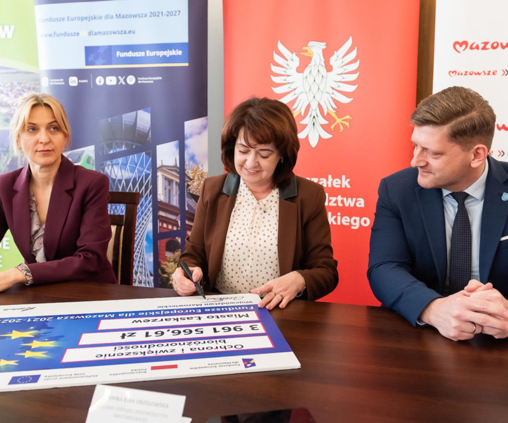 Łaskarzew: Będzie więcej zieleni i ogrody deszczowe