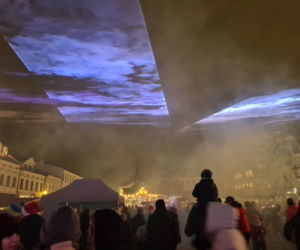 Rzeszów. Pokaz laserowy na Rynku [ZDJĘCIA]