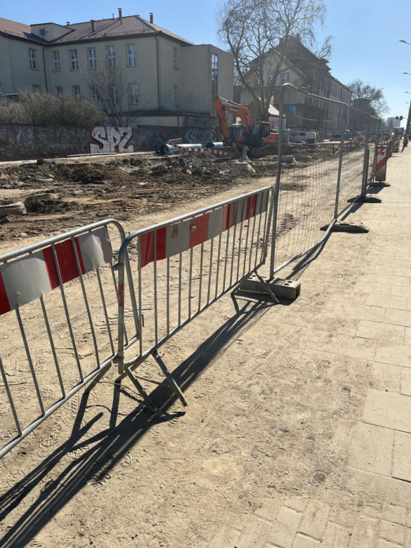 Remont na al. Powstańców Wielkopolskich