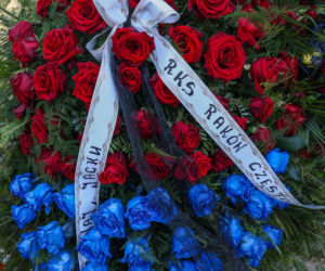 Tak wygląda grób Jacka Magiery dwa dni po pogrzebie