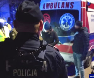 Wieliczki. Zatrzymano 18 nielegalnych migrantów. Byli przewożeni fałszywą karetką [FOTO]