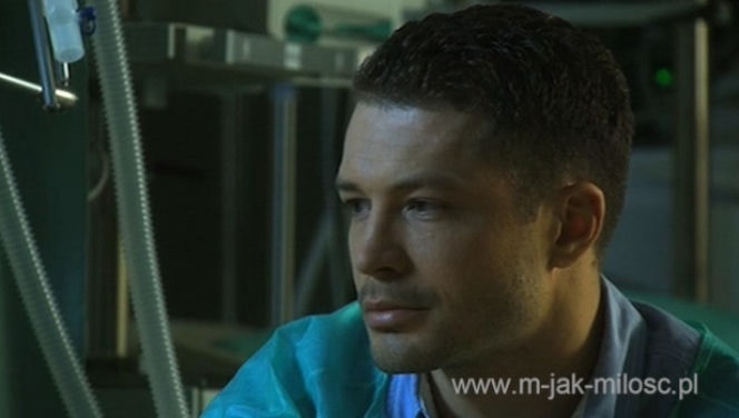 M jak miłość odc. 1042. Tomek (Andrzej Młynarczyk)