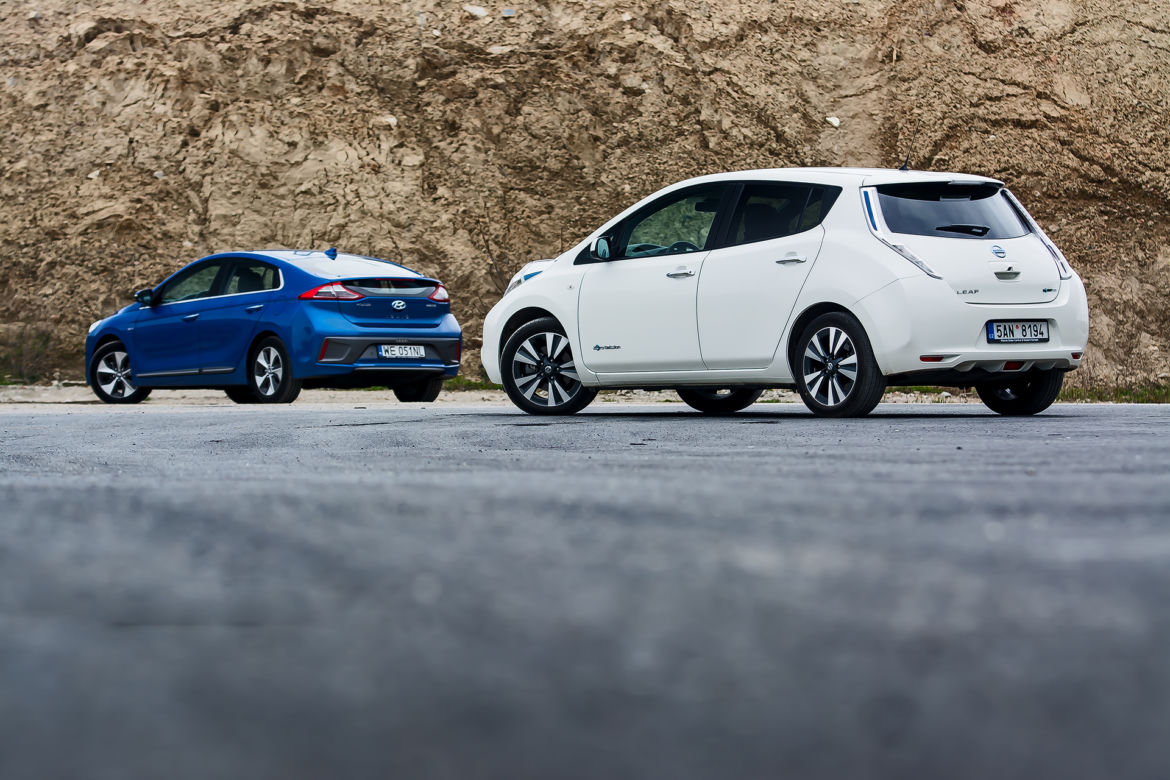 Hyundai IONIQ Electric vs. Nissan Leaf