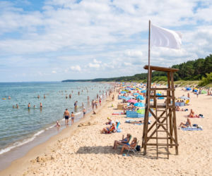 Sinice Krynica Morska. Czy w Krynicy Morskiej można się kąpać 22.07? Flaga, warunki pogodowe
