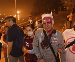 Demonstracje po wyborach na Białorusi