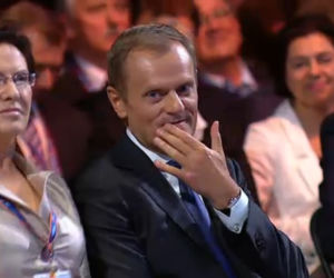 Donald Tusk na Konwencji PO